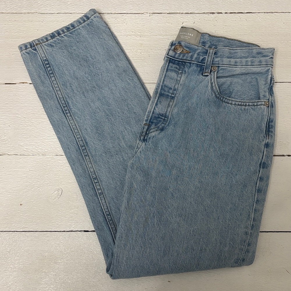 Everlane Light Blue Cropped 90s Cheeky Women’s Ankle Jeans 27